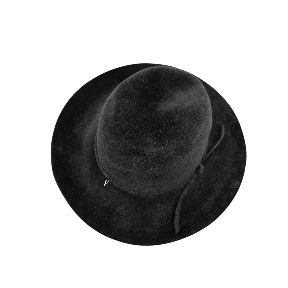 Helen Kaminski Black Wide-Brim Hat